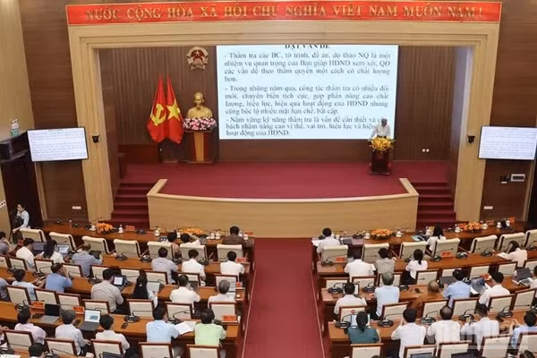 Quang cảnh hội nghị tập huấn.