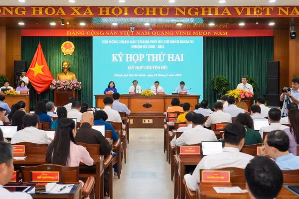 Toàn cảnh kỳ họp.