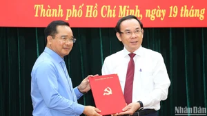 Đồng chí Nguyễn Văn Được giữ chức Phó Bí thư Thành ủy Thành phố Hồ Chí Minh 