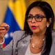 Tổng thống lâm thời Venezuela Delcy Rodriguez. (Ảnh tư liệu: THX/TTXVN)