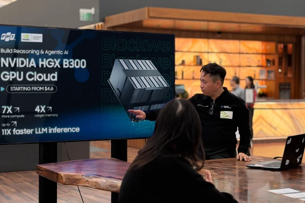 Nền tảng FPT AI Factory với NVIDIA HGX B300 giúp tăng tốc ứng dụng AI quy mô lớn.