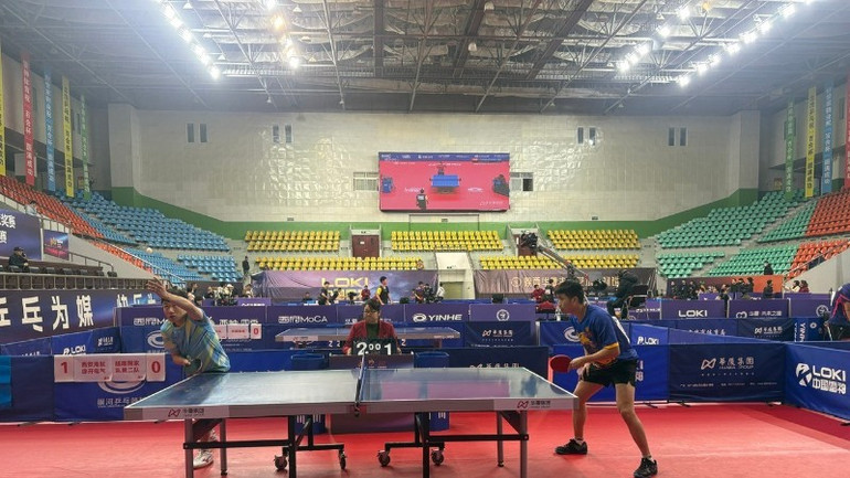 ספורטאים מתחרים במשחקי ידידות במהלך אימון בסין. b14bcf12b2e83eb667f9-1704.jpg