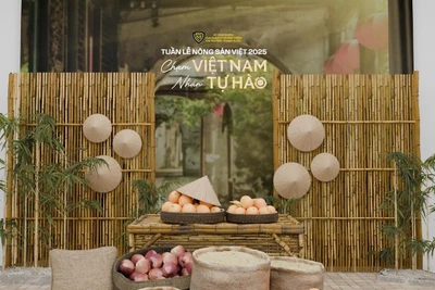 Tuần lễ nông sản Việt 2025 sẽ diễn ra tại Hà Nội trong hai ngày 24 và 25/10 tới đây.