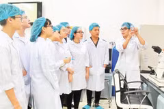 Hoạt động nghiên cứu khoa học tại Đại học Quốc gia Thành phố Hồ Chí Minh.