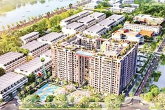 Phối cảnh tổng thể dự án. (Ảnh CTV)