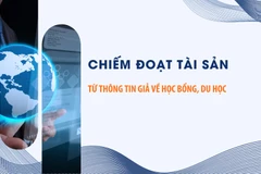 Chiếm đoạt tài sản từ thông tin giả về học bổng, du học.