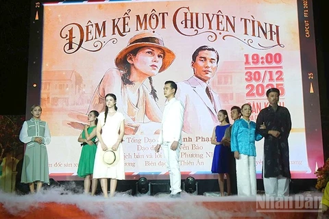 Cảnh trong Đêm kể một chuyện tình.