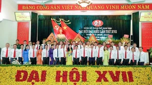 Đại hội đại biểu Đảng bộ thành phố Nam Định (tỉnh Nam Định), lần thứ XVII, nhiệm kỳ 2020-2025. (Ảnh tư liệu)