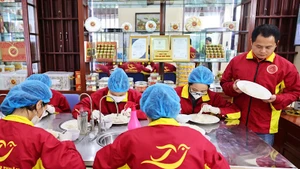 Ảnh minh họa: Một cơ sở sản xuất tư nhân (sản xuất sản phẩm Yến sào) ở tỉnh Nam Định.