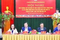 Ủy ban MTTQ Việt Nam tỉnh Đắk Lắk tổ chức hiệp thương lần thứ nhất để thỏa thuận về cơ cấu, thành phần và số lượng người ứng cử Đại biểu Quốc hội khóa XVI của tỉnh.