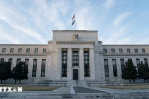 Trụ sở Cục Dự trữ Liên bang Mỹ (Fed) tại Washington, D.C. (Ảnh: THX/TTXVN)