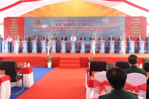 Tổng Bí thư Tô Lâm dự Lễ khởi công Trường phổ thông nội trú liên cấp xã Ea Rốk, Đắk Lắk. (Ảnh nhandan.vn) 