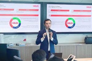 Ông Bùi Đăng Khoa - Giám đốc Ban Tài chính Kế toán của Tập đoàn GELEX chia sẻ tại buổi Roadshow tại Singapore tháng 12/2025.