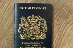 Hộ chiếu Anh. (Nguồn: 123RF)