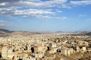 Toàn cảnh thủ đô Sanaa, Yemen. (Ảnh: THX/TTXVN)