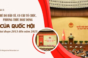 Bài 5: Chế độ bầu cử, cơ cấu tổ chức, phương thức hoạt động của Quốc hội giai đoạn 2013 đến năm 2025