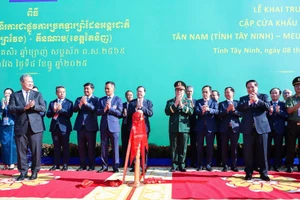 Cửa khẩu quốc tế Tân Nam-Meun Chey: Cánh cửa vàng cho giao thương hữu nghị Việt Nam-Campuchia