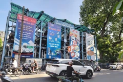 Ngoài phát triển bãi đỗ xe ngầm, thành phố cần có các giải pháp xây dựng bãi đỗ xe tự động, thông minh. (Ảnh VĂN HỌC) 