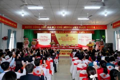 Quang cảnh Đại hội đại biểu lần thứ I, nhiệm kỳ 2025-2030, Đảng bộ xã Pơng Drang (tỉnh Đắk Lắk). 