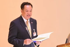 Thủ tướng Anutin Charnvirakul tuyên bố chính sách của chính phủ mới trước Quốc hội Thái Lan. (Ảnh: Văn phòng Thủ tướng Thái Lan)