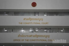 Tòa án Hiến pháp Thái Lan. (Ảnh: Xuân Sơn)
