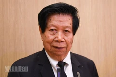 Ông Cao Tất Minh, Chủ tịch Hội Người Thái gốc Việt tỉnh Khon Kaen. (Ảnh: MINH THẮNG)