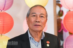 Ông Nguyễn Văn Xuyên, Trưởng ban Quản lý Khu tưởng niệm Chủ tịch Hồ Chí Minh tại tỉnh Nakhon Phanom. (Ảnh: MINH THẮNG)