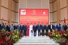 Các đại biểu tham dự lễ kỷ niệm 80 năm Quốc khánh.