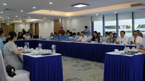 Quang cảnh hội nghị. (Ảnh: LÊ ĐÌNH THÌN) 