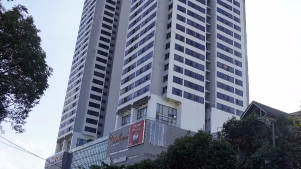 Chung cư 36 tầng ở phường Tam Thắng, Thành phố Hồ Chí Minh liên tục xuất hiện các vết nứt. 
