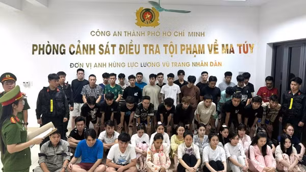 Tụ điểm sử dụng và đường dây mua bán ma túy vừa bị PC04, Công an Thành phố Hồ Chí Minh triệt phá trong chuyên án VX1326D.