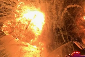 Hiện trường vụ nổ. (Nguồn: NSW)