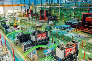 Sản xuất công nghiệp tiếp tục đà tăng trưởng. (Ảnh: THÀNH ĐẠT)