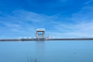 Hồ thuỷ điện Trị An (Ảnh: Tiến Khôi)