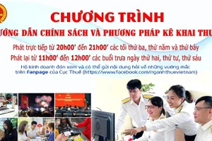 Cục Thuế đang triển khai chương trình hướng dẫn về chính sách và hỗ trợ phương pháp kê khai thuế.