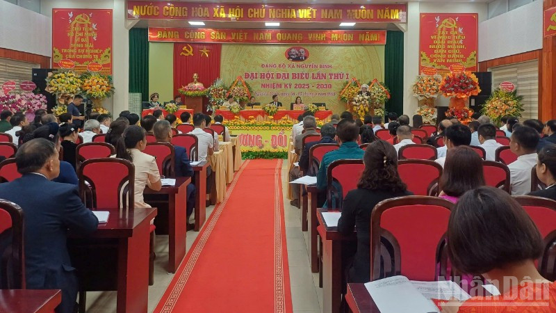 Đảng bộ xã Nguyên Bình, tỉnh Cao Bằng đặt mục tiêu đến năm 2030, hoàn thành xây dựng nông thôn mới.
