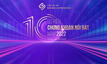 10 sự kiện chứng khoán nổi bật năm 2022