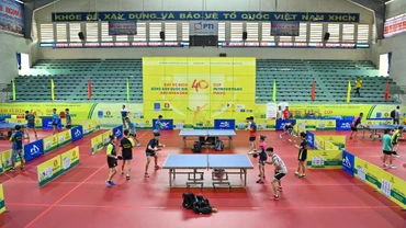 Sẵn sàng cho Giải vô địch bóng bàn quốc gia Báo Nhân Dân 