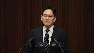 Tổng thống Hàn Quốc Yoon Suk Yeol đã công bố quyết định đặc xá cho người thừa kế tập đoàn Samsung Lee Jae-yong. (Ảnh: Yonhap/TTXVN)