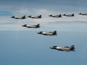 Máy bay tham gia tập trận. (Nguồn: Yonhap)