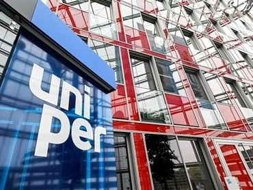 Logo của tập đoàn khí đốt Uniper. (Nguồn: AFP)