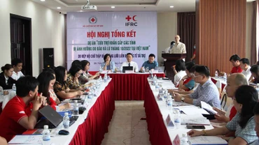 Hội nghị Tổng kết các dự án cứu trợ. 