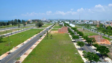 Một góc Khu đô thị du lịch phố biển Phan Thiết.