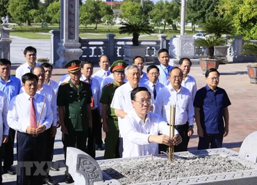 [Ảnh] Hoạt động của Chủ tịch nước Võ Văn Thưởng tại Bắc Giang
