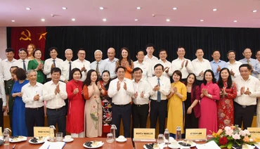 [Ảnh] Thủ tướng Phạm Minh Chính thăm và làm việc với Hội Nhà báo Việt Nam 