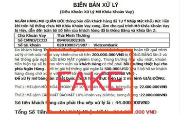 MB cảnh báo các hành vi mạo danh ngân hàng chiếm đoạt tiền 