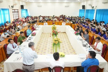 Quang cảnh buổi tọa đàm. (Ảnh: Ban Tổ chức cung cấp) 
