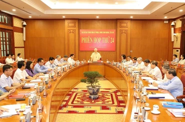 [Ảnh] Tổng Bí thư chủ trì Phiên họp 24 Ban Chỉ đạo Trung ương về phòng, chống tham nhũng