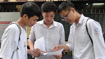 Thí sinh lớp 10 những năm học trước (Ảnh: THUỶ NGUYÊN)