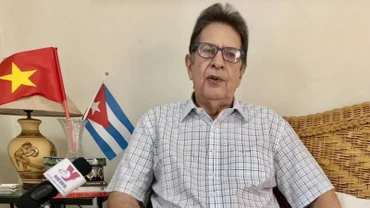 Nguyên Đại sứ Cuba tại Việt Nam Fredesmán Turró González. (Ảnh: MAI PHƯƠNG/TTXVN)